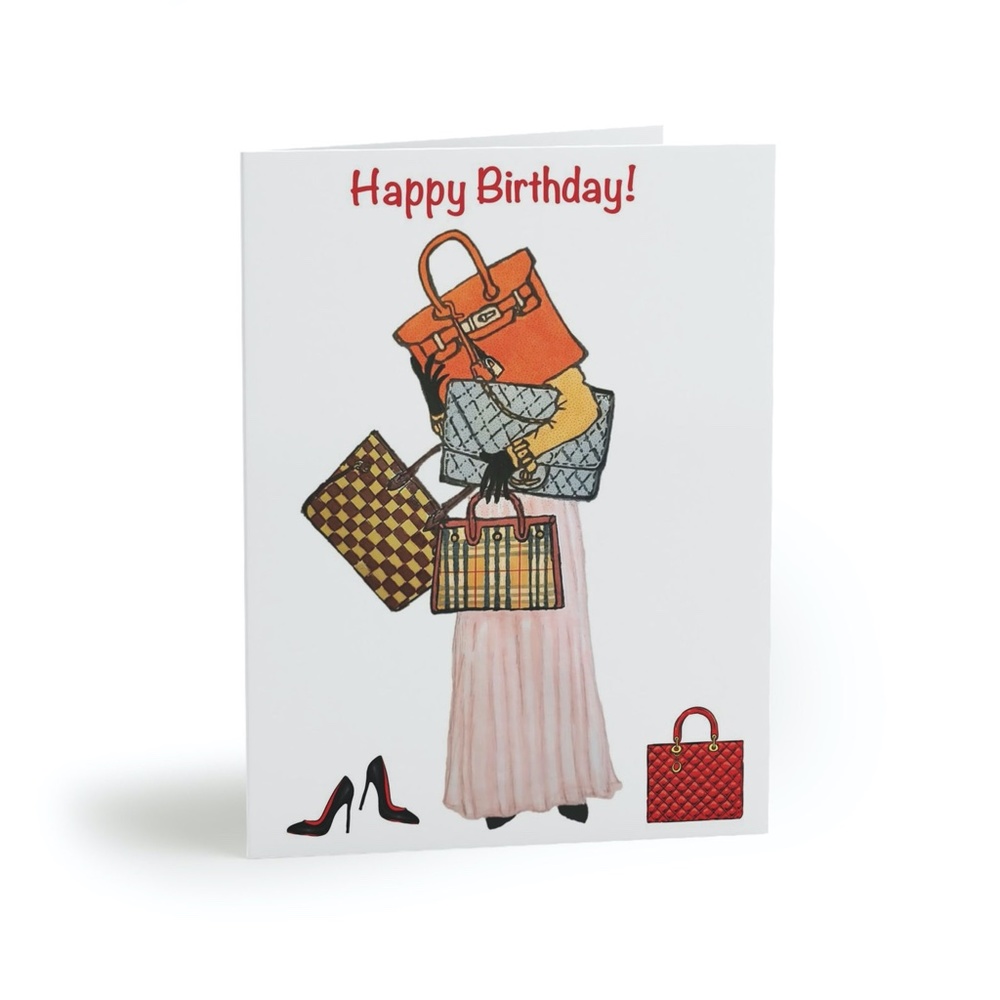 FOLLOW ME! GIVEAWAY! Fashion Girl Stationery Giveaway - Unique Handmade Cards! - Picture 5 of 16